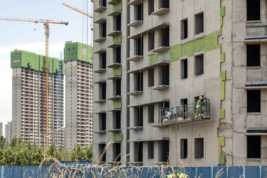 Crise na construção civil faz queda nos investimentos da China se aprofundar
