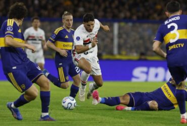 Dorival lamenta ausência de Calleri no jogo de volta contra o Boca: “Perda considerável”
