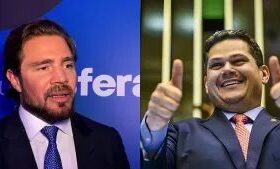 Festas e influência: mensagens mostram a amizade entre Alcolumbre e Vorcaro
