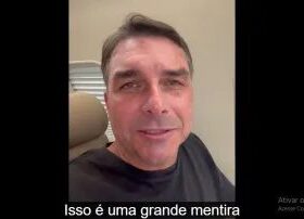 Flávio apresenta notícia-crime contra perfis que divulgaram fake news