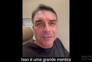 Flávio apresenta notícia-crime contra perfis que divulgaram fake news