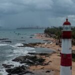 Frente fria mantém tempo instável e traz chuva para Salvador e interior da Bahia neste fim de semana