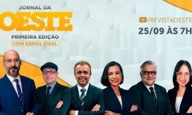 Jornal da Oeste, Primeira Edição: assista ao noticiário de 25/9/2026