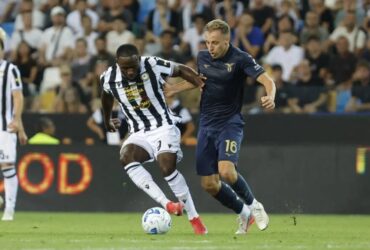 Lazio vira sobre a Udinese e amplia campanha 100% no Italiano