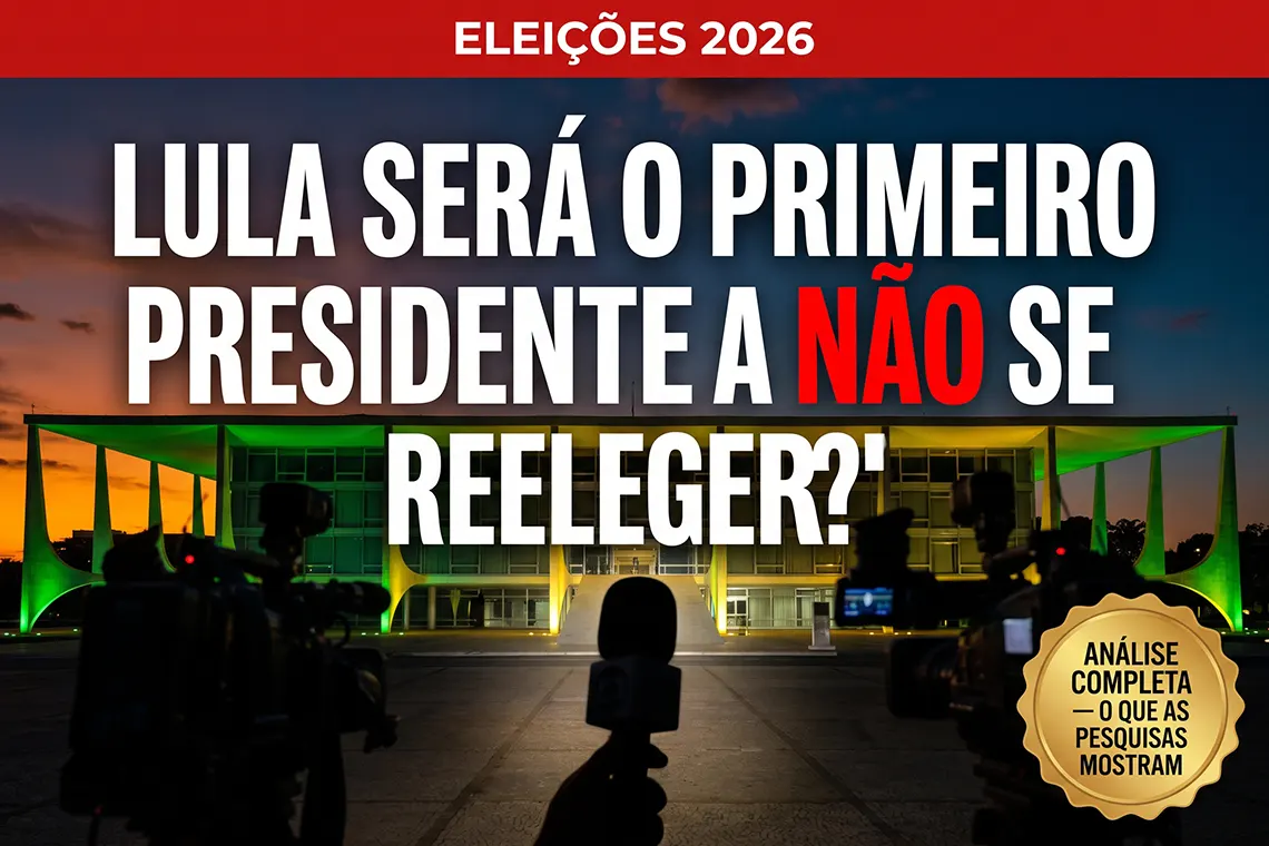 lula será o primeiro presidente a não se reeleger