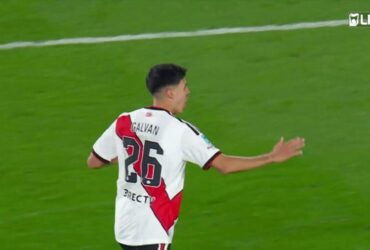 O golaço de Galván em seu doblete contra o Independiente Rivadavia; confira