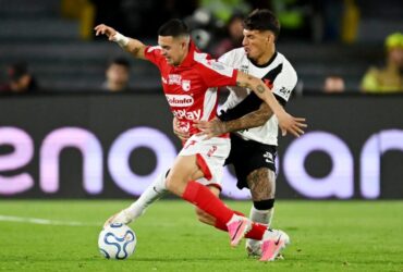 Vasco segura Santa Fe na altitude e empata ida pela Sul-Americana