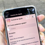Como entrar em contato com o suporte do Instagram via chat