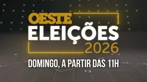 Eleições 2026: assista à cobertura especial de Oeste no 1º turno