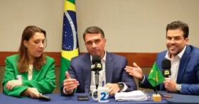 Marçal pede apoio de Caiado a Flávio e sugere cargo de ministro