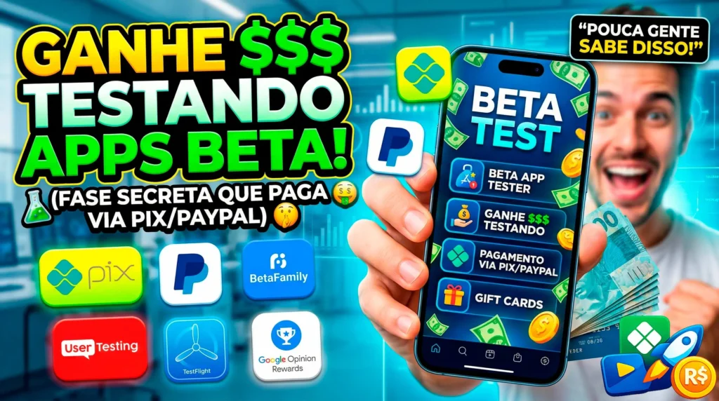 Aplicativos Beta Que Estão Pagando Para Testar