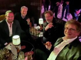 Advogado do Master encaminhou foto de Gonet com Vorcaro fumando charuto em Londres