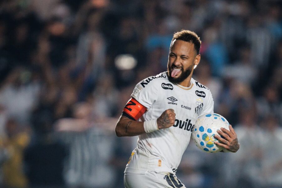 Apesar de sequência positiva sem Neymar, aproveitamento do Santos segue maior com o jogador
