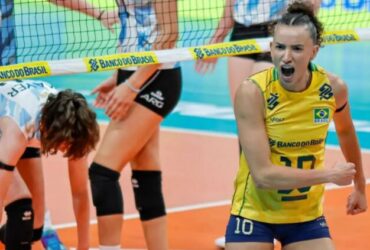 Brasil vence Argentina, conquista Sul-Americano de Vôlei e garante vaga em Los Angeles 2028