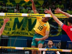 Brasil vence Chile na estreia pelo Sul-Americano de vôlei masculino