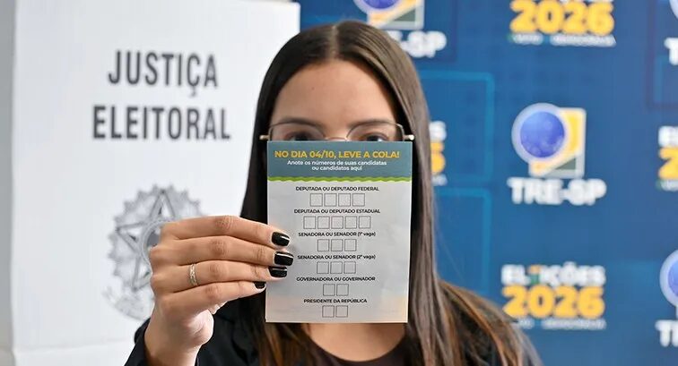 Colinha para eleições 2026: veja onde baixar e qual a ordem de votação
