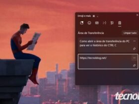 Como abrir a área de transferência do PC para ver o histórico do CTRL C