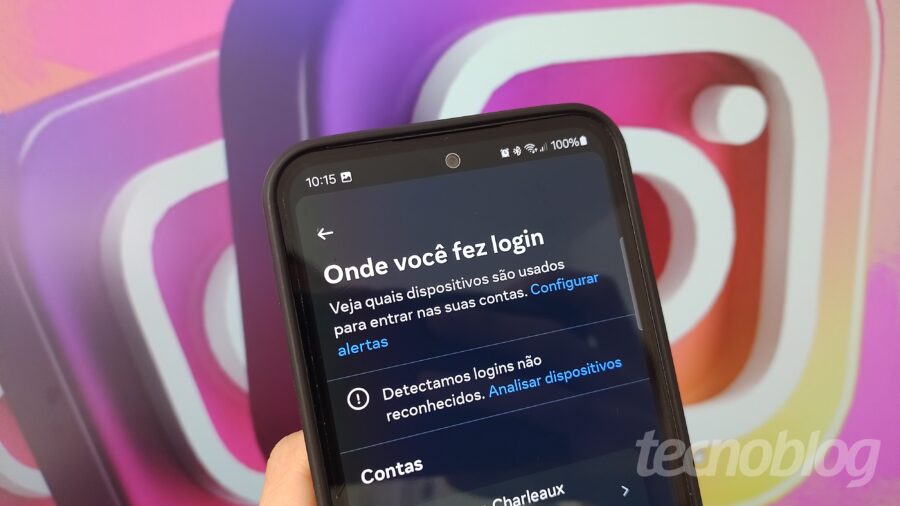 Como desconectar o Instagram de outro celular remotamente
