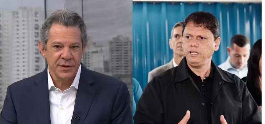 Datafolha: Tarcísio tem 50% e Haddad, 30% na disputa pelo governo de SP