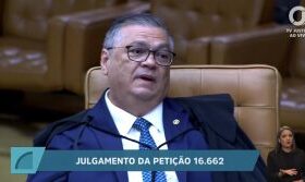 Dino critica Fachin em sessão sobre Moraes