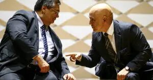 Dino omite dados do Datafolha para defender Moraes