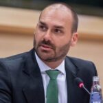 Eduardo Bolsonaro pediu reunião com Vorcaro no dia em que anunciou mudança para os EUA