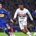 Ex-Palmeiras marca e São Paulo perde do Boca Juniors na Sul-Americana