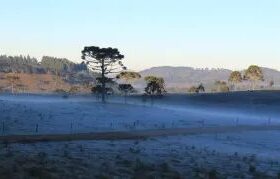 Frio derruba temperaturas em várias regiões
