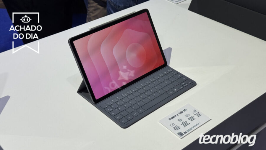 Galaxy Tab S11 com alta performance atinge menor preço em meses