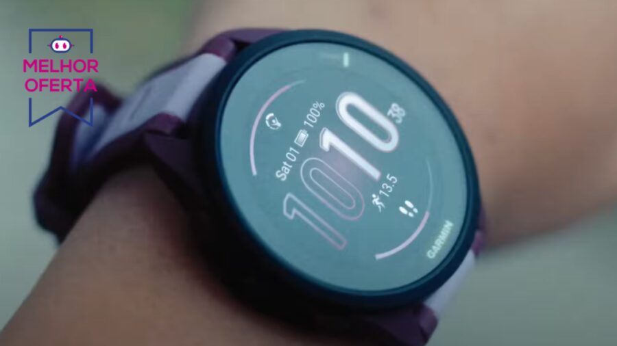 Garmin Forerunner 165 está em queda e tem 37% de desconto no Magalu