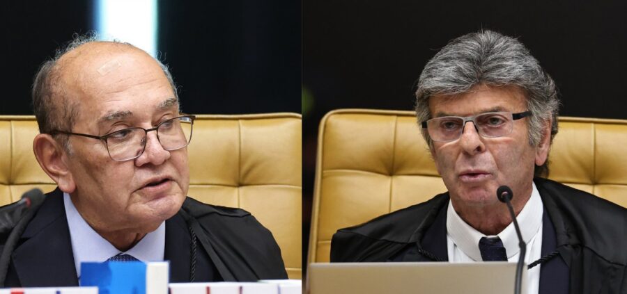 Gilmar Mendes questiona condução de Fux em julgamento sobre afastamento do diretor da PF