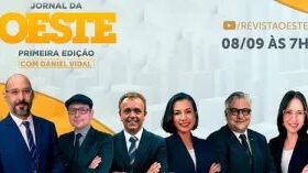 Jornal da Oeste, Primeira Edição: assista ao noticiário de 8/9/2026