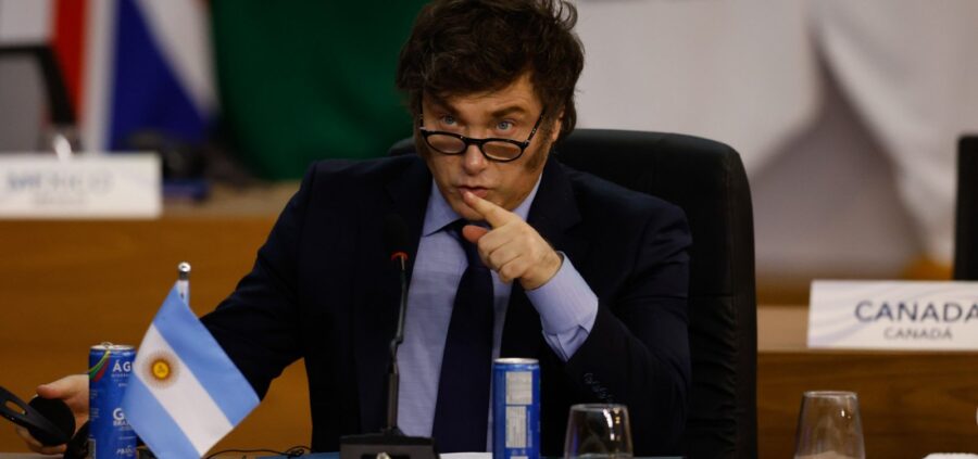 Milei apresenta projeto para punir empresas que atuam nas Ilhas Malvinas