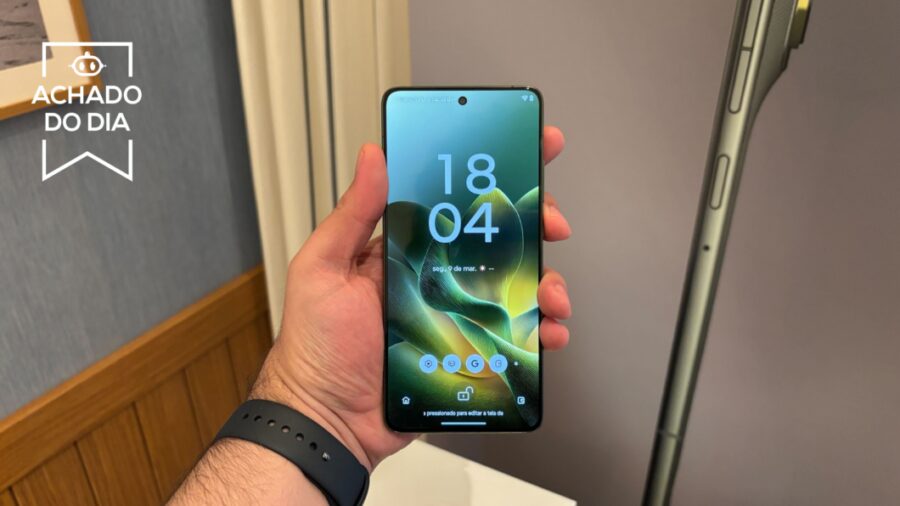 Motorola Edge 70 (512 GB) tem 2.º menor preço do ano em oferta 9.9 na Amazon