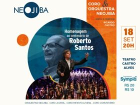 NEOJIBA realiza concerto no TCA em homenagem ao centenário de Roberto Santos