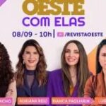 Oeste com Elas: assista ao programa de 8/9/2026