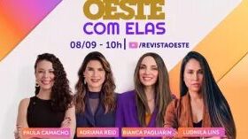 Oeste com Elas: assista ao programa de 8/9/2026