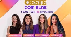 Oeste com Elas: assista ao programa de 8/9/2026
