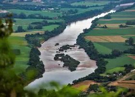 Rio Taquari entra em alerta de inundação no Rio Grande do Sul