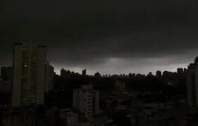 Semana começa com temporais no Sudeste