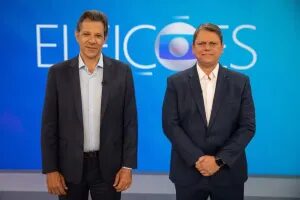 Tarcísio abre mais de 15 pontos sobre Haddad em SP, diz Paraná Pesquisas