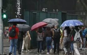 Terça-feira de chuvas intensas em parte do país