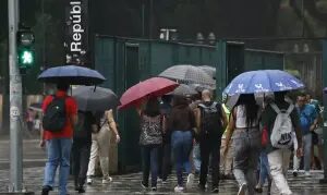 Terça-feira de chuvas intensas em parte do país