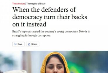 The Economist diz que crise no STF ameaça democracia e aponta “escândalo de corrupção”