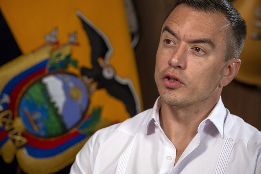 Títulos do Equador caem após mudança surpresa de Noboa no comando do Ministério das Finanças
