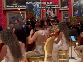 Vídeo registra Vorcaro ao lado de autoridades em evento patrocinado pelo Master em Londres