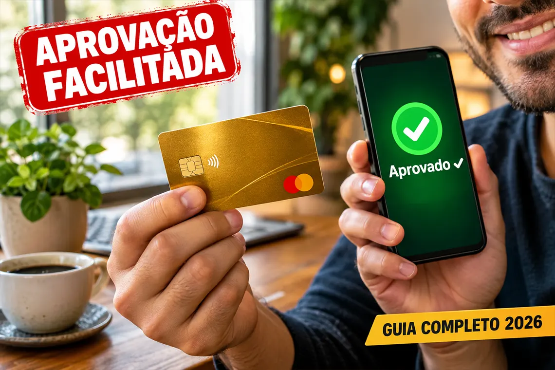 💳 Cartão de Crédito Está Aprovando Fácil em 2026
