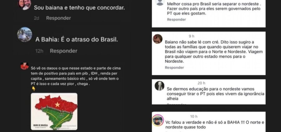 Após fala de Constantino, baianos são alvo de ataques e comentários preconceituosos nas redes