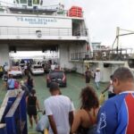 Após feriadão, ferry-boat registra mais de 4 horas de espera nesta terça