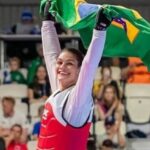 Brasileira conquista ouro no Grand Prix de Taekwondo de Paris
